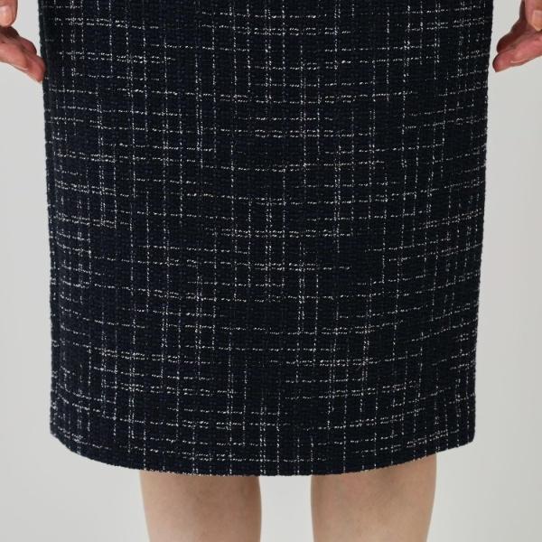 COUP DE CHANCE（クードシャンス） 【日本製】ツイードタイトスカート