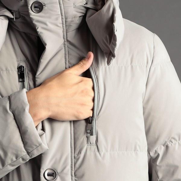 【ex/tra】ストレッチボンディング ロングダウンブルゾンの画像