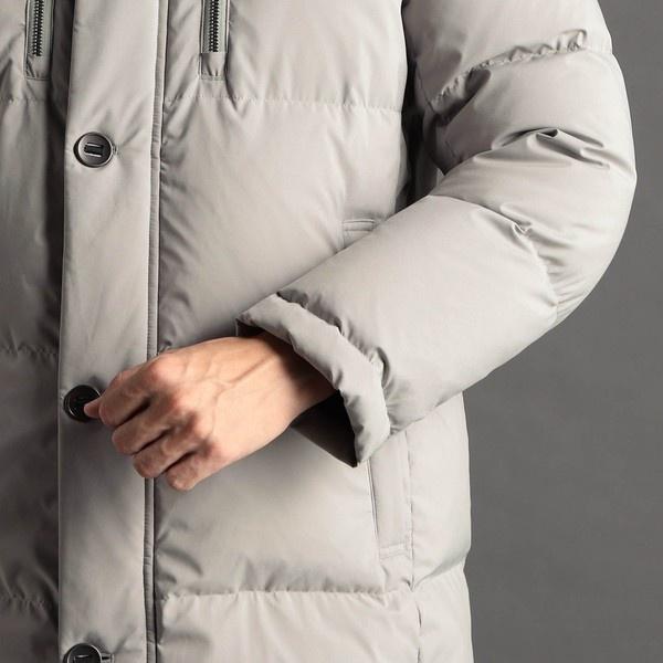 【ex/tra】ストレッチボンディング ロングダウンブルゾンの画像