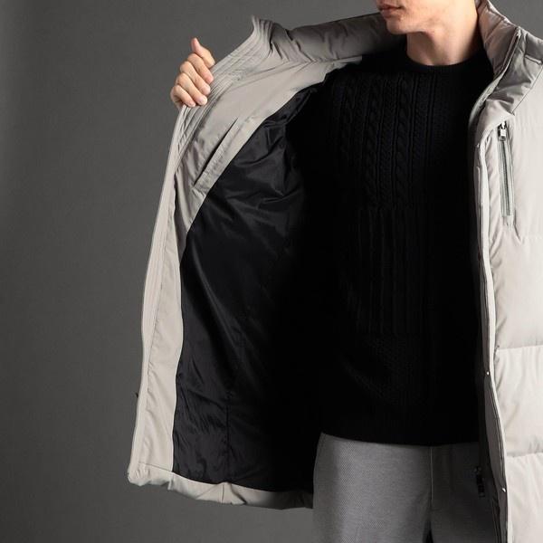 【ex/tra】ストレッチボンディング ロングダウンブルゾンの画像