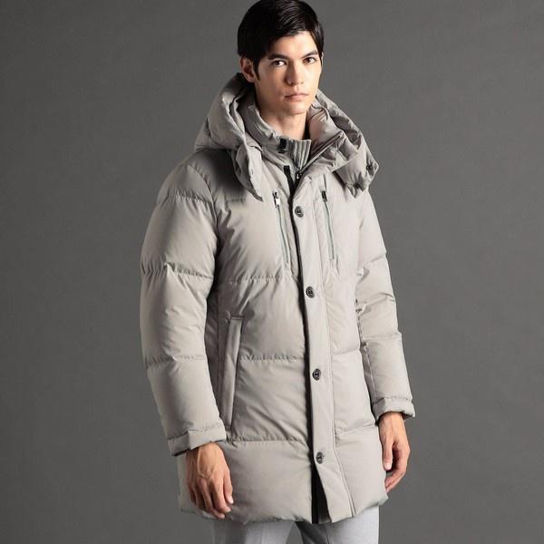 【ex/tra】ストレッチボンディング ロングダウンブルゾンの画像