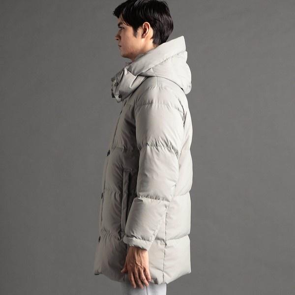 【ex/tra】ストレッチボンディング ロングダウンブルゾンの画像