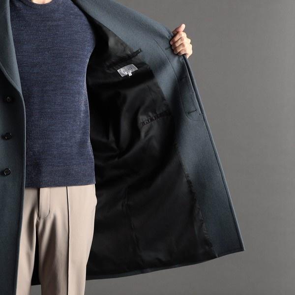 MONSIEUR NICOLE（ムッシュニコル） ウールメルトン チェスターコート