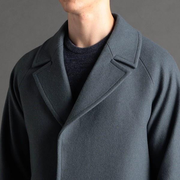 MONSIEUR NICOLE（ムッシュニコル） ウールメルトン チェスターコート