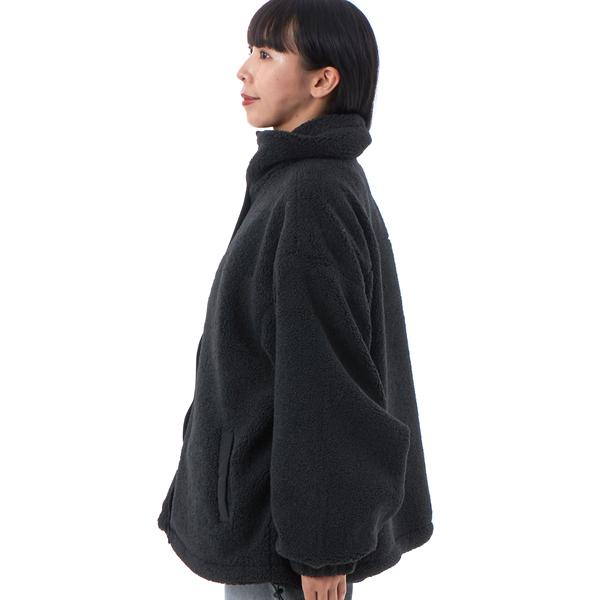 PREFERIR（プレフェリール） ボアスタンドブルゾン カラーコート