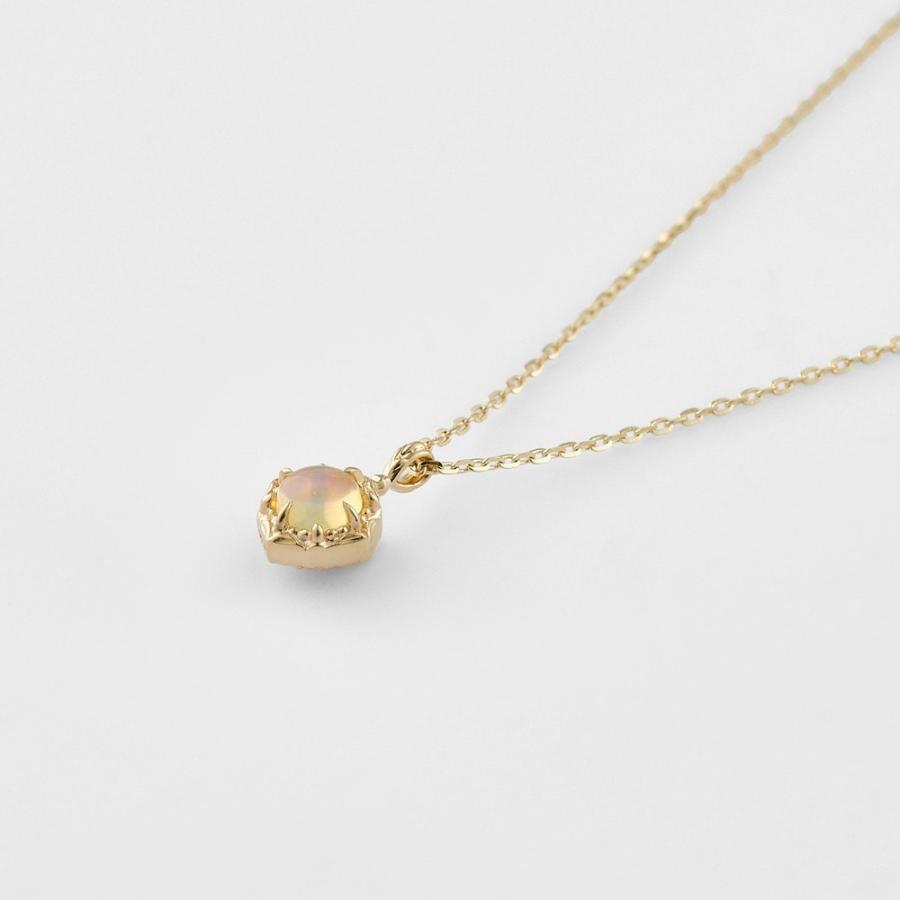 超美品 agete ゴールド ネックレス オパール K10オパールネックレス｜ネックレス｜アガット 公式オンラインストア