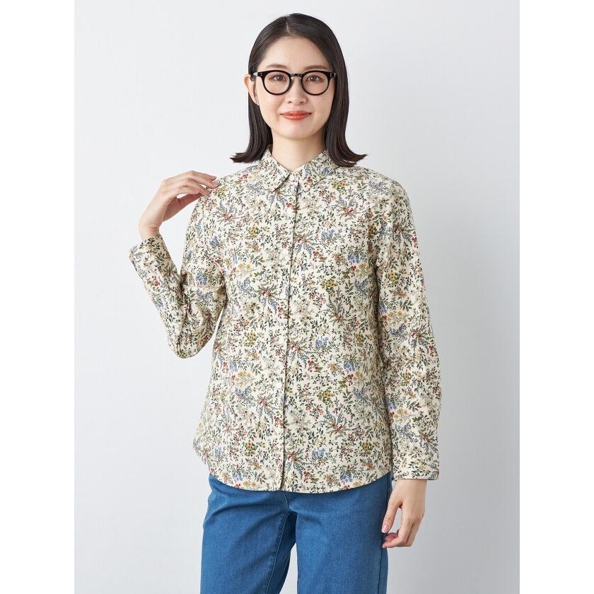 エレメント オブ シンプルライフ（element of SIMPLE LIFE）/コール天ネイチャーモチーフブラウス element of SIMPLE LIFE（エレメントオブシンプルライフ） コール天