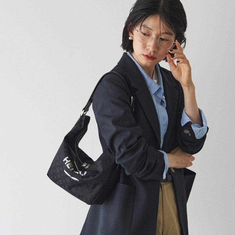 russet（ラシット） ステンシル風プリント ナイロン2WAYミニショルダー 