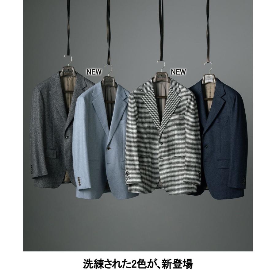 新色追加【一部ストレッチ】カシミヤブレンド 定番ツイードジャケット(25年モデル)の画像