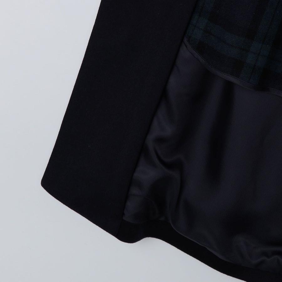 SHIPS（シップス） SHIPS: ネイビー ウール ビーバー ステンカラー