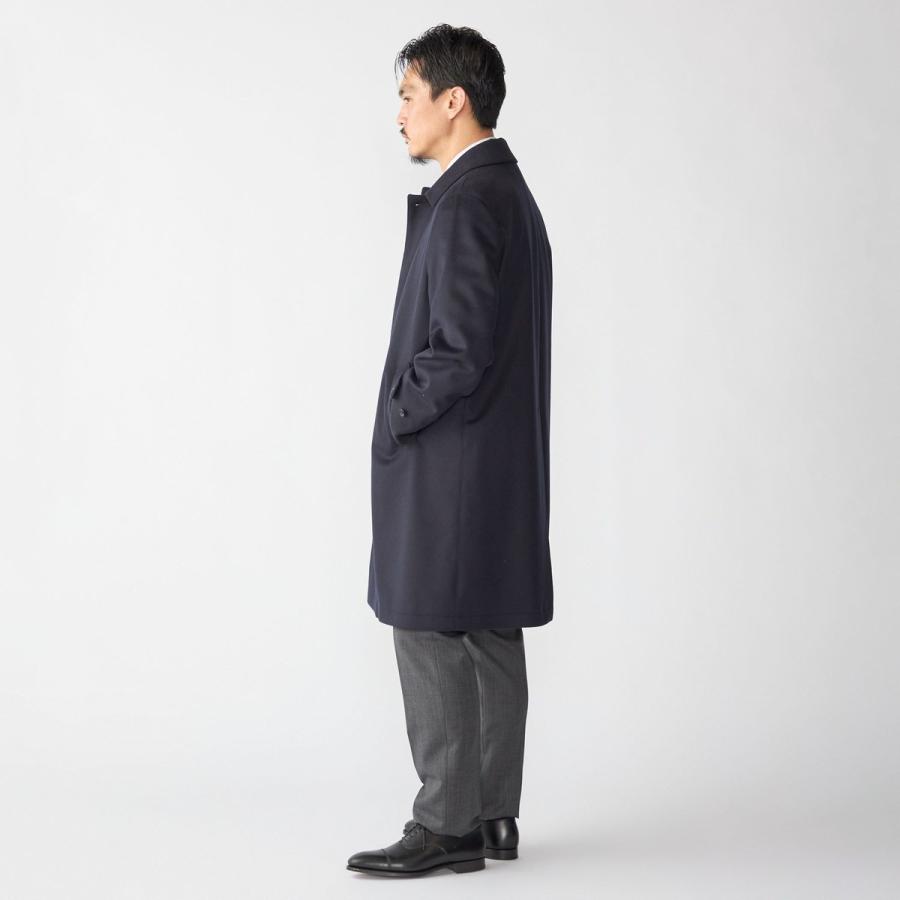 SHIPS（シップス） SHIPS: ネイビー ウール ビーバー ステンカラー