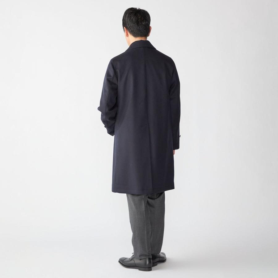 SHIPS（シップス） SHIPS: ネイビー ウール ビーバー ステンカラー