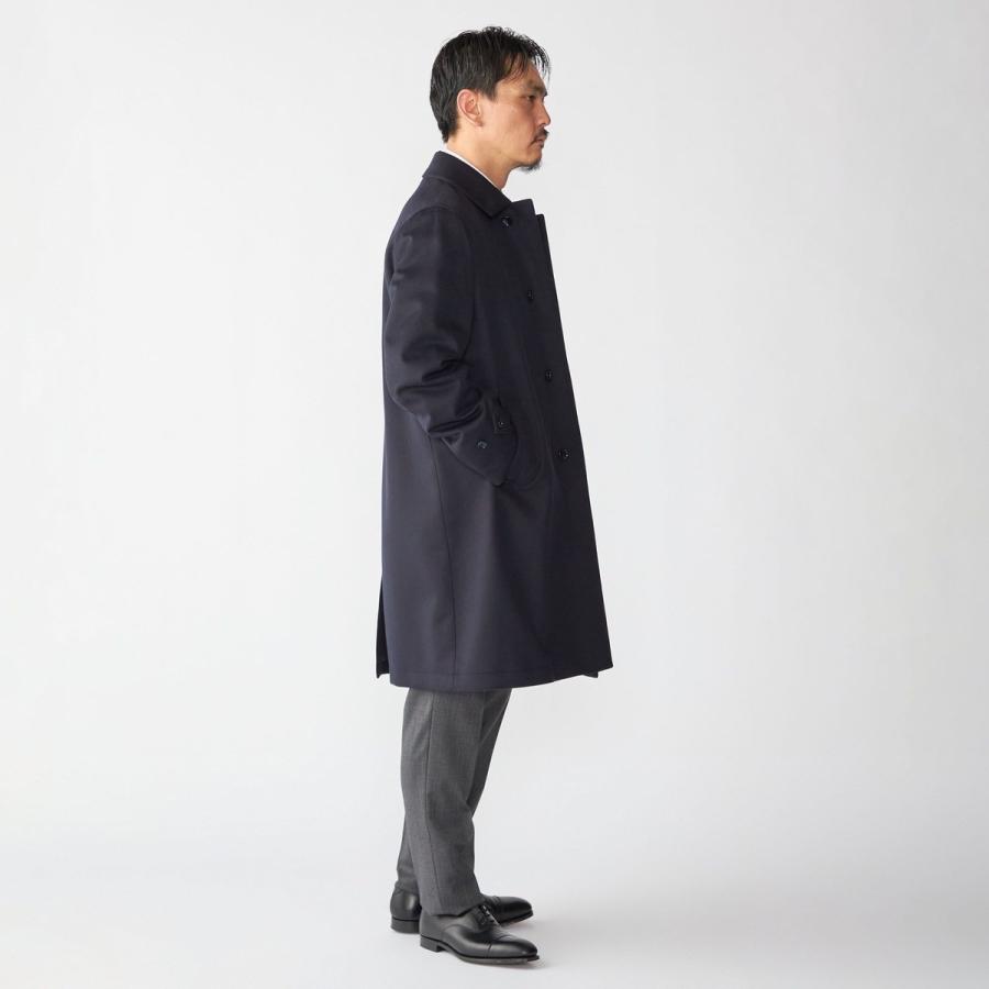 SHIPS（シップス） SHIPS: ネイビー ウール ビーバー ステンカラー