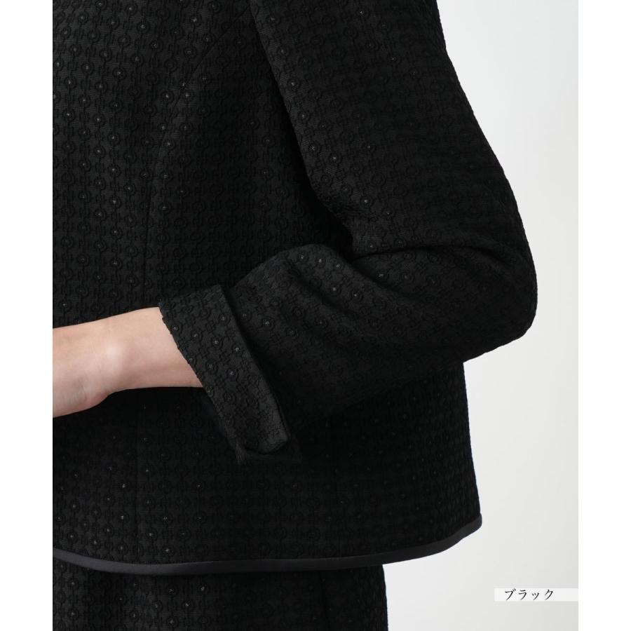 【店舗人気】ノーカラースーツ【セレモニー】