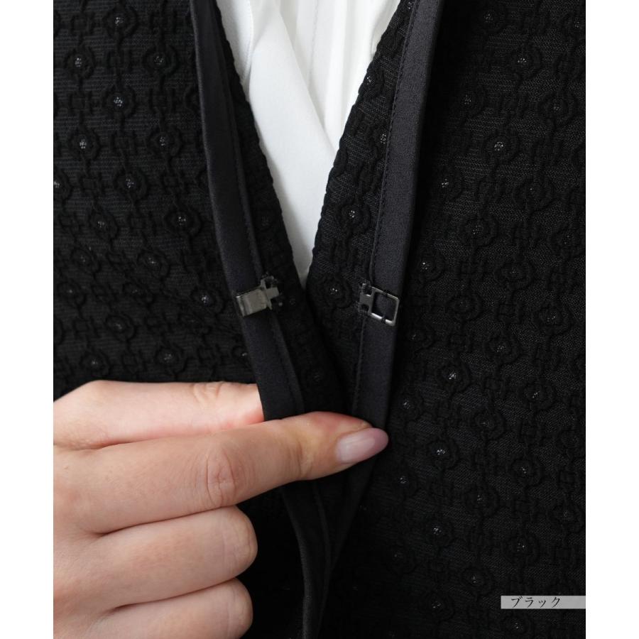 【店舗人気】ノーカラースーツ【セレモニー】