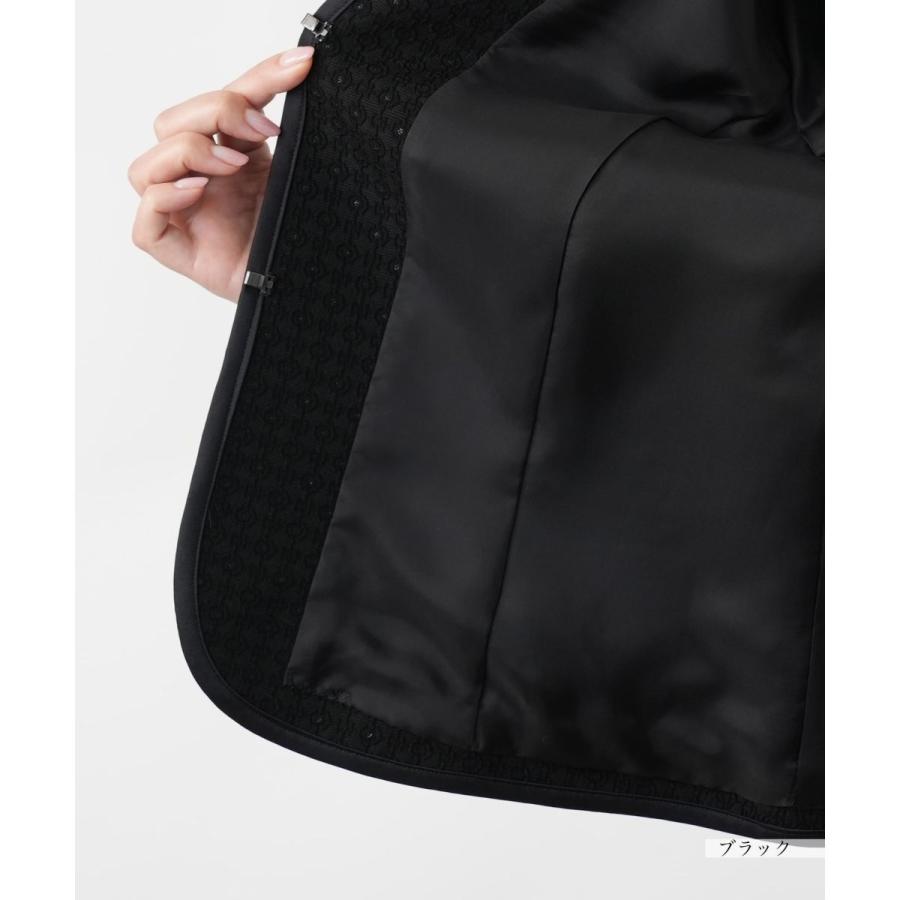 【店舗人気】ノーカラースーツ【セレモニー】