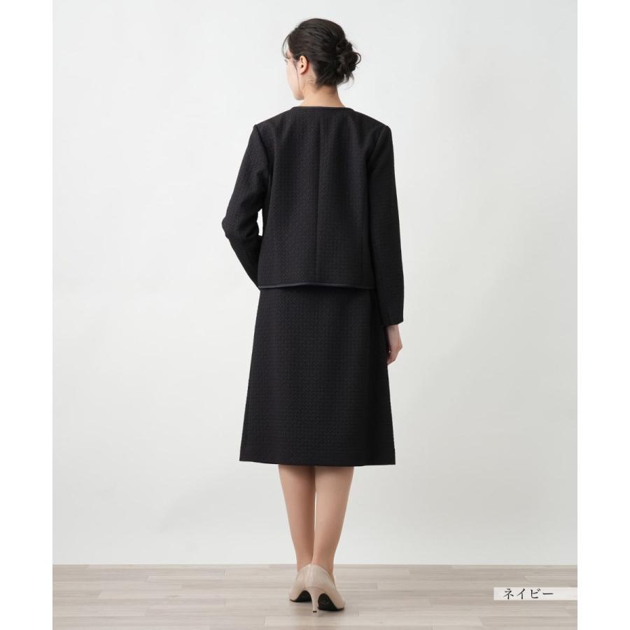 【店舗人気】ノーカラースーツ【セレモニー】