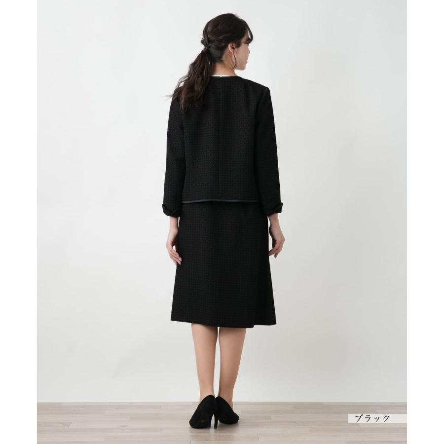 【店舗人気】ノーカラースーツ【セレモニー】