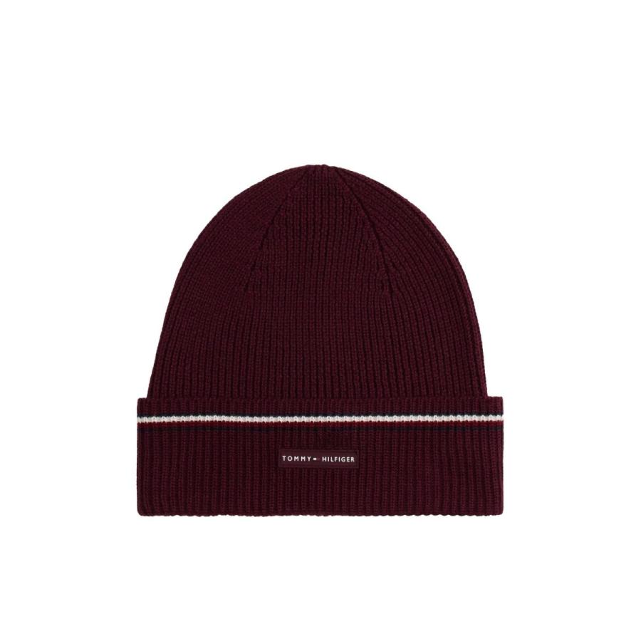 TOMMY HILFIGER（トミー・ヒルフィガー） ライン入りニットキャップ