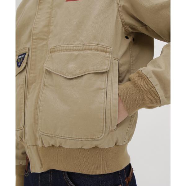 《AVIREX × PEANUTS》COTTON A-2 ”FLYING ACE”の画像