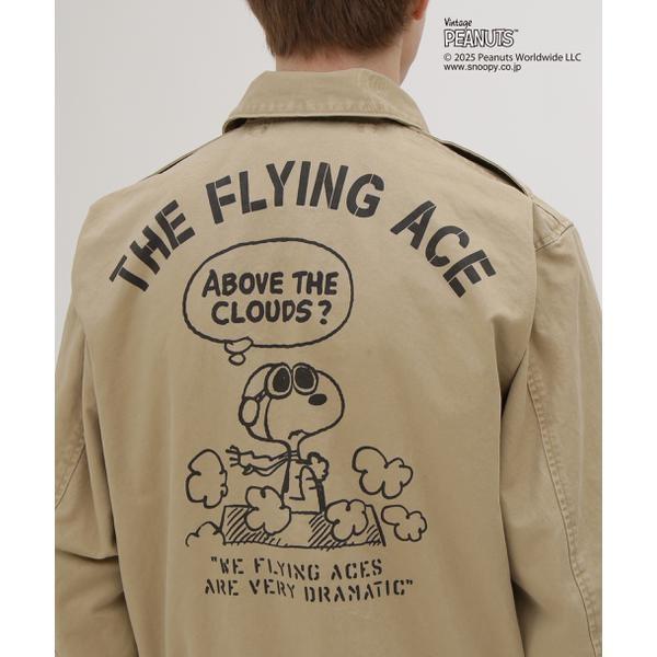 《AVIREX × PEANUTS》COTTON A-2 ”FLYING ACE”の画像