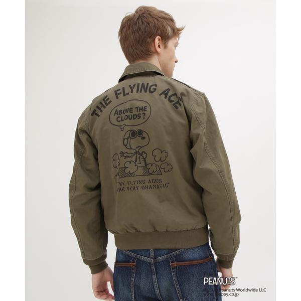 《AVIREX × PEANUTS》COTTON A-2 ”FLYING ACE”の画像