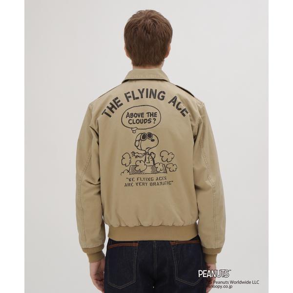 《AVIREX × PEANUTS》COTTON A-2 ”FLYING ACE”の画像