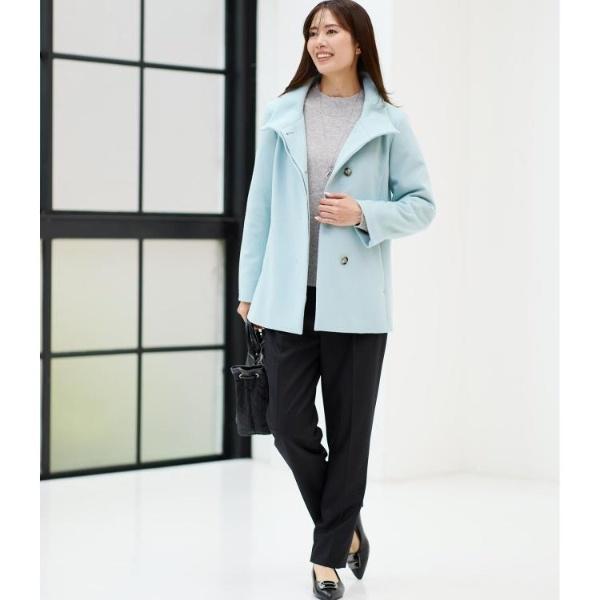 Reflect（リフレクト） 【衿が顔に当たらない◎】スタンドネックミドル