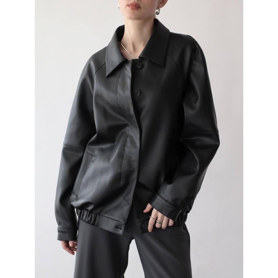 Aga（アーガ） レザーライクオーバーブルゾン : マルイ(丸井)Yahoo!店