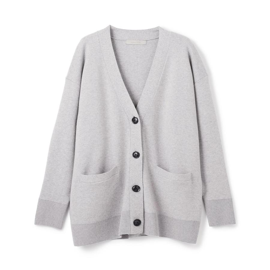 野呂佳代さん着用】コットンカシミヤニット Vネックカーディガン