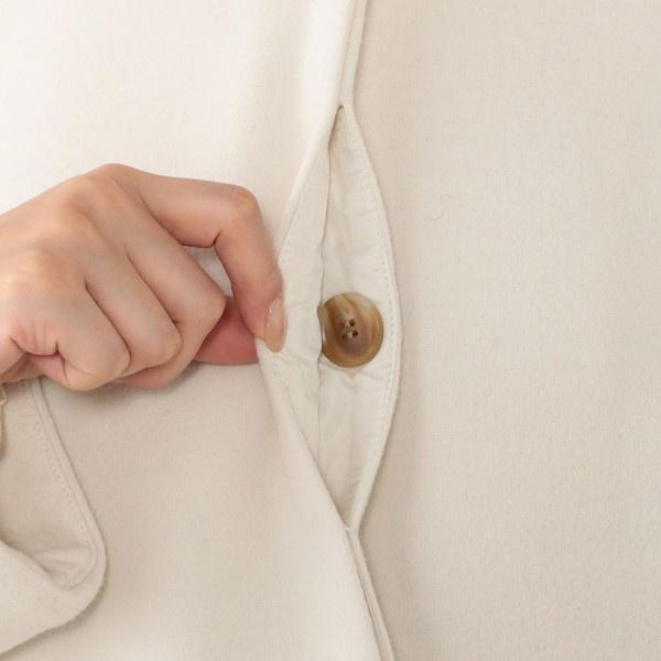 NICOLE white（ニコルホワイト） 【WALDO】スタンドカラーコクーン