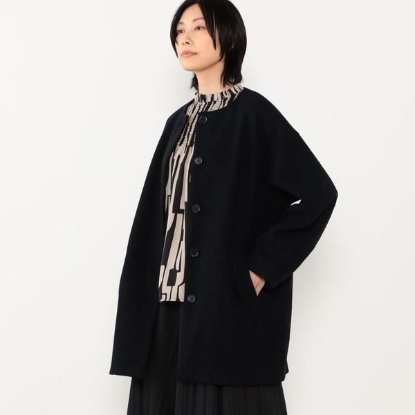 NICOLE white（ニコルホワイト） 【WALDO】スタンドカラーコクーン