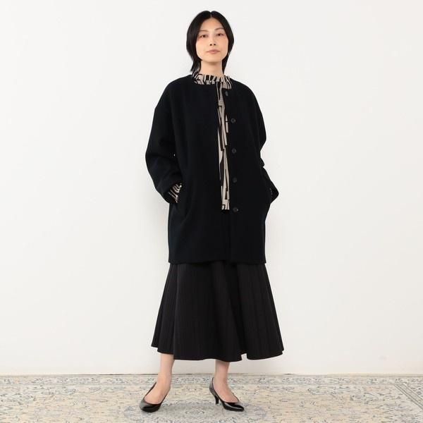 NICOLE white（ニコルホワイト） 【WALDO】スタンドカラーコクーン