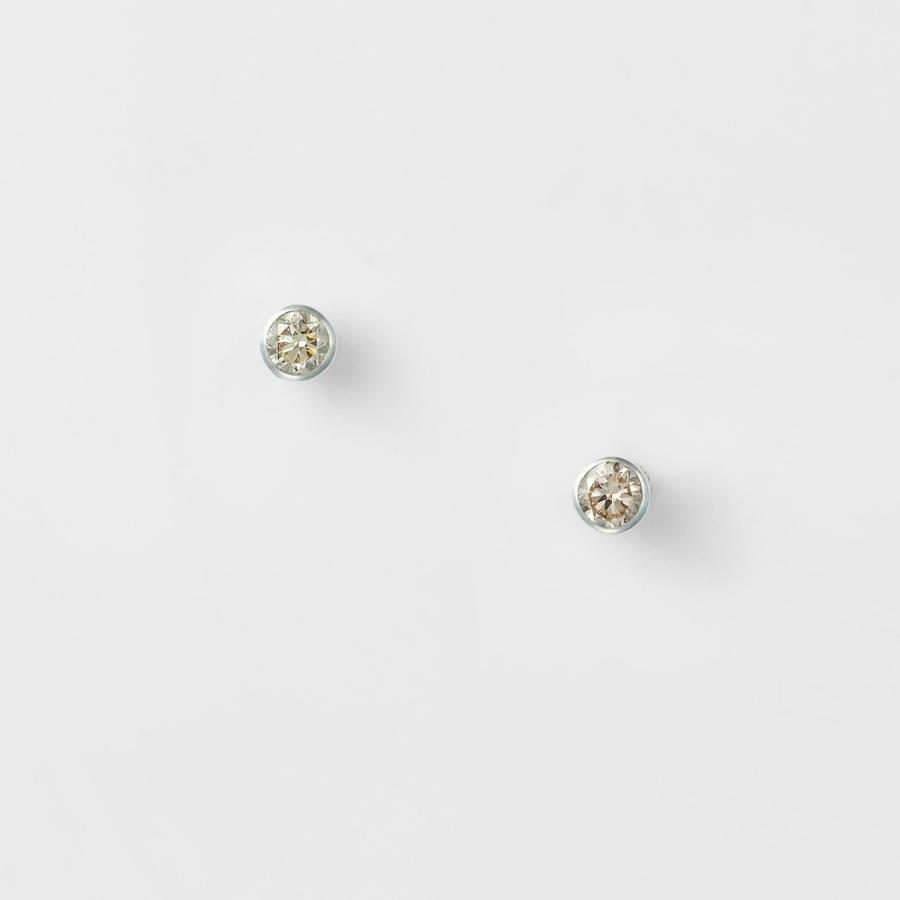 agete シルバー ダイヤモンド ピアス agete｜シルバー/K10ダイヤモンドピアス(0.06ct) | Rakuten
