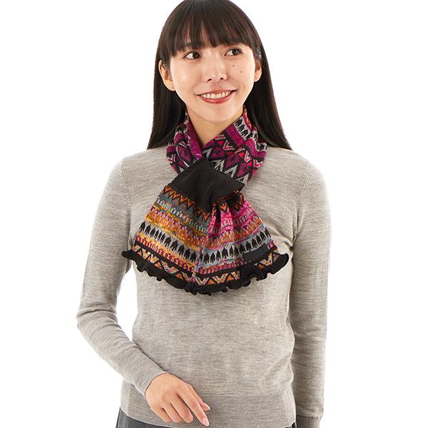 アナ スイ（ANNA SUI）/【 ANNA SUI（アナ スイ）】JQキャンディーマフラー(WASH) ANNA SUI（アナスイ） 【 ANNA SUI（アナ スイ）】JQキャンディー