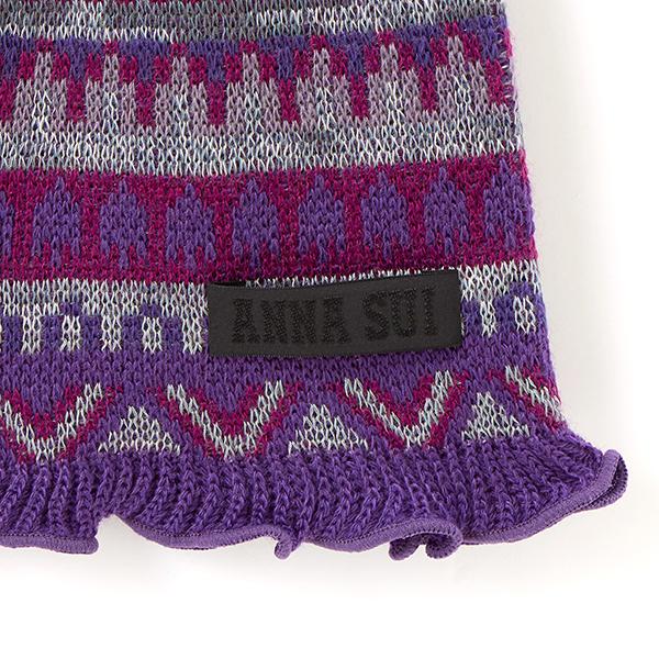 アナ スイ（ANNA SUI）/【 ANNA SUI（アナ スイ）】JQキャンディーマフラー(WASH) ANNA SUI（アナスイ） 【 ANNA SUI（アナ スイ）】JQキャンディー