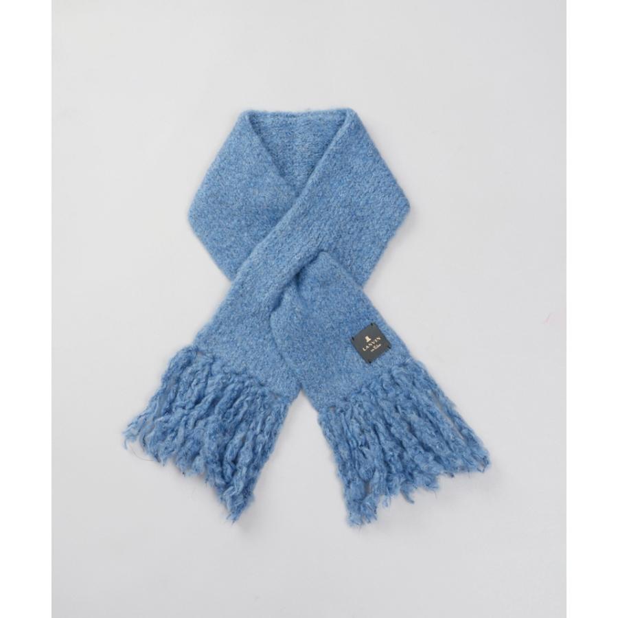 LANVIN en Bleu 【 （ランバン オン ブルー）】モコモコ差込みマフラー