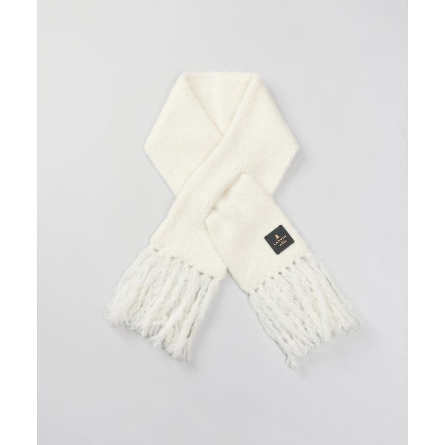 LANVIN en Bleu 【 （ランバン オン ブルー）】モコモコ差込みマフラー