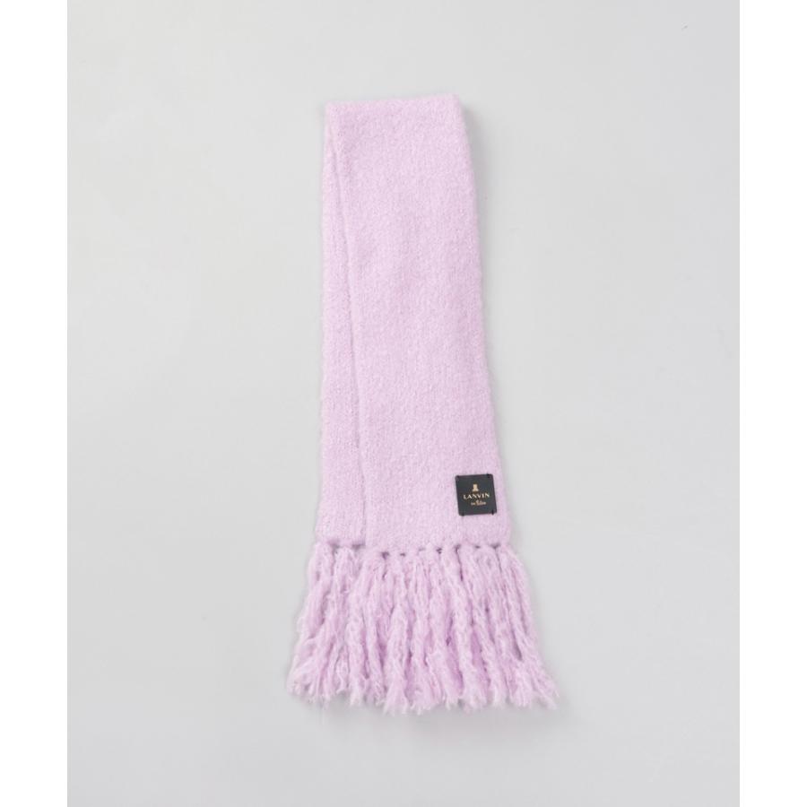 LANVIN en Bleu 【 （ランバン オン ブルー）】モコモコ差込みマフラー