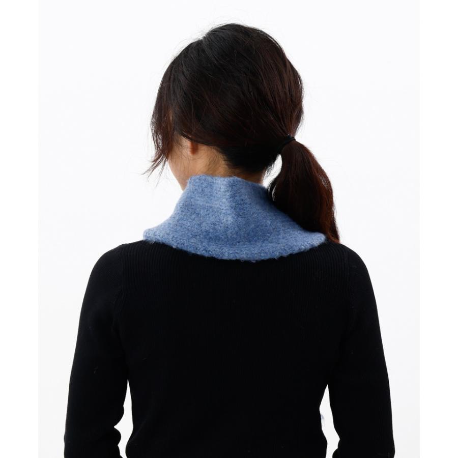 ★新品タグ付き★ランバンオンブルー★モコモコ LANVIN en Bleu 【 （ランバン オン ブルー）】モコモコ差込みマフラー