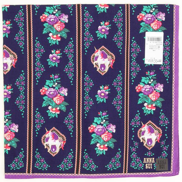 ANNA SUI（アナスイ） 大判 プリントハンカチ（cm）干支 ユニコーン