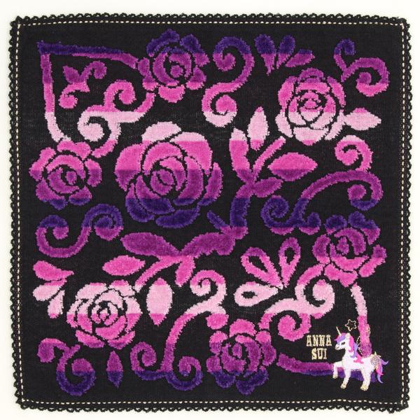 ANNA SUI（アナスイ） 大判 タオルハンカチ（cm）干支 ユニコーン刺繍
