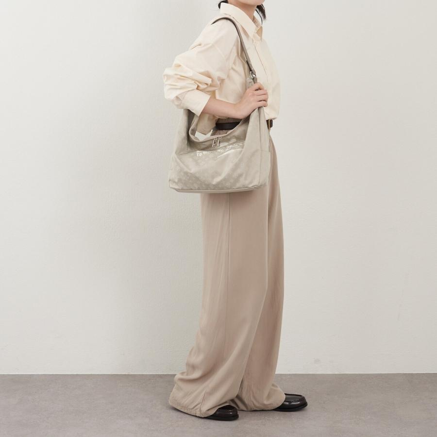 russet（ラシット） ステンシル風プリント ナイロン2WAYショルダー