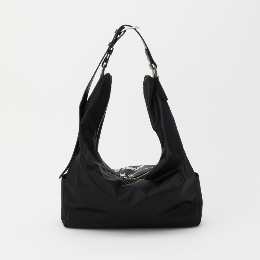 russet（ラシット） ステンシル風プリント ナイロン2WAYショルダー