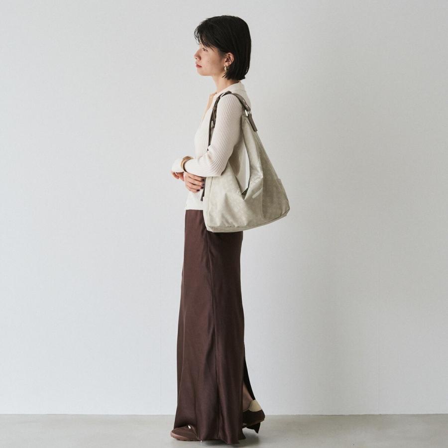 russet（ラシット） ステンシル風プリント ナイロン2WAYショルダー