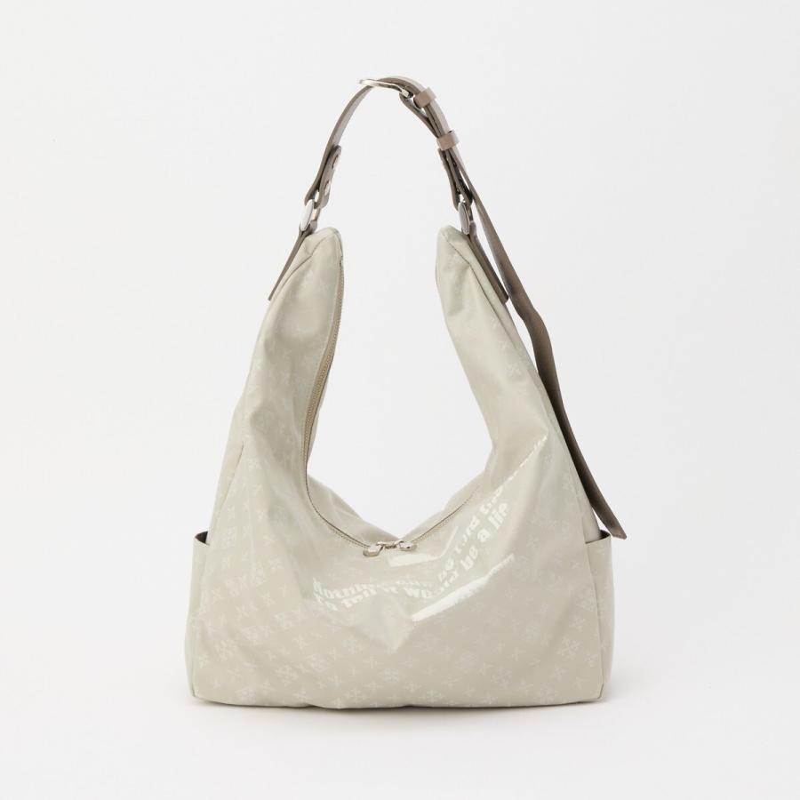 russet（ラシット） ステンシル風プリント ナイロン2WAYショルダー