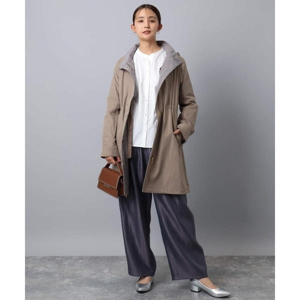 小さいサイズ】ダウンライナー付きマルチwayモッズコート/撥水加工