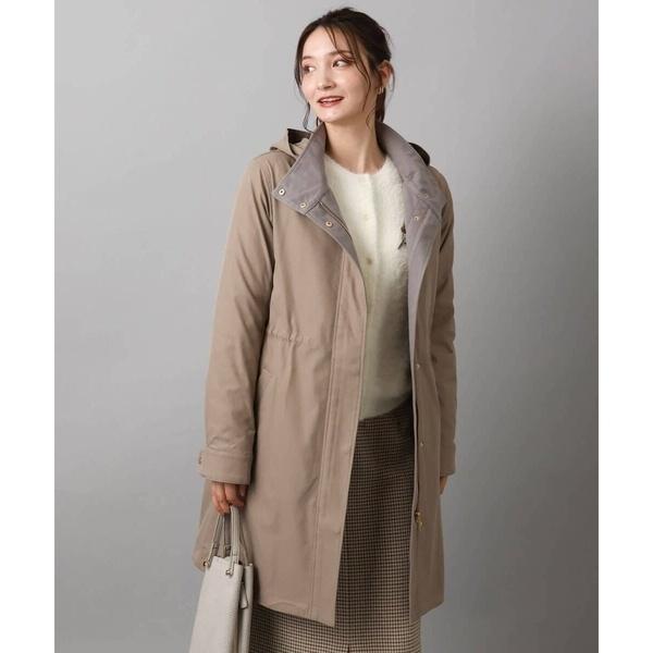 小さいサイズ】ダウンライナー付きマルチwayモッズコート/撥水加工