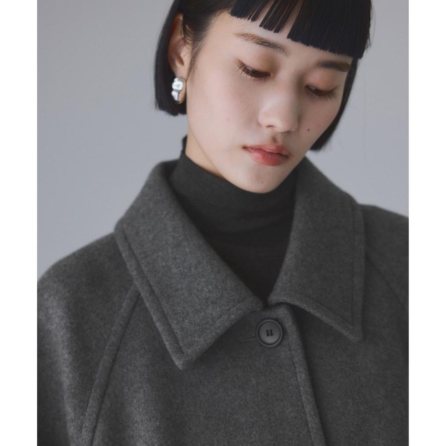 Super140'sメルトンシャツコート