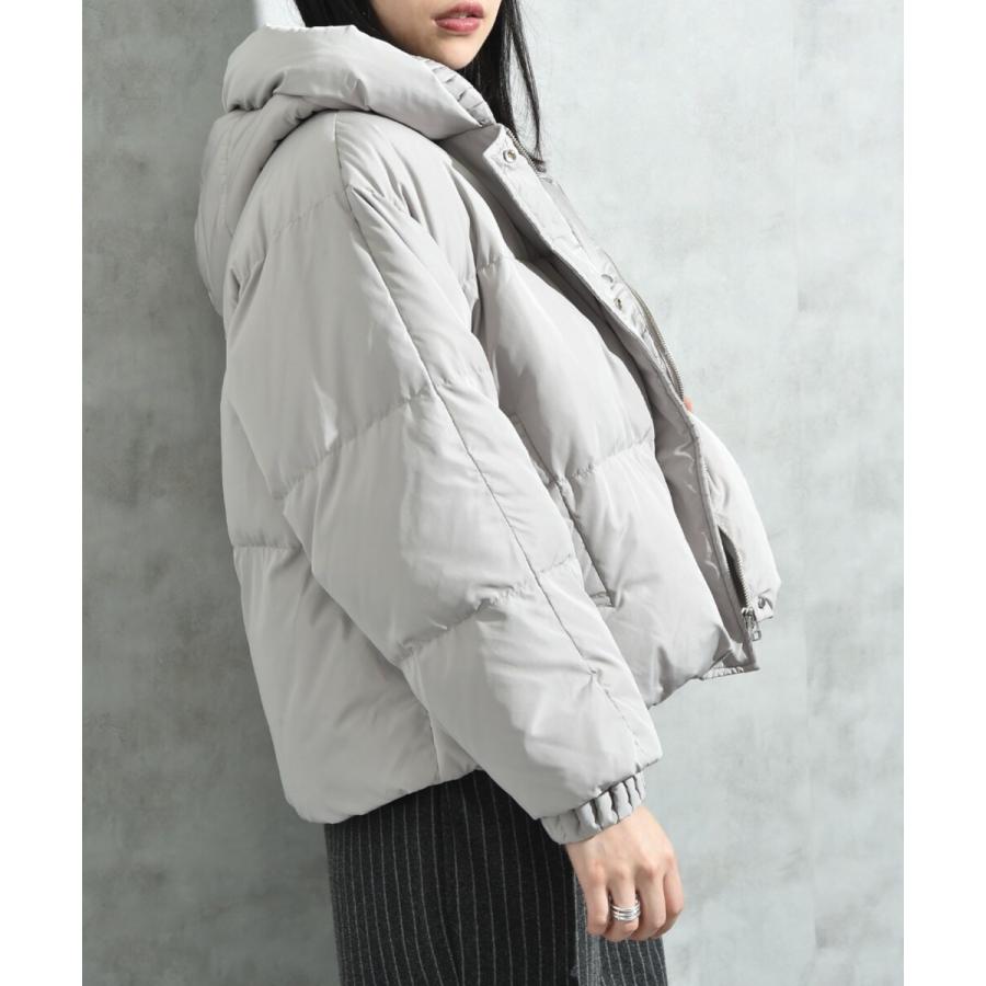 INTERPLANET（インタープラネット） プリーツレイヤーフードピュア